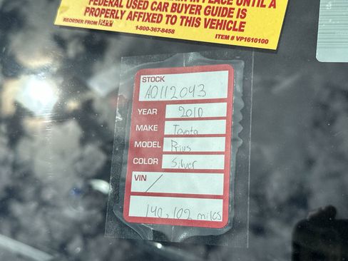 Used 2010 Toyota Prius Four image 9