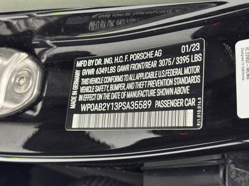 Used 2023 Porsche Taycan 4S w/ Premium Package image 49