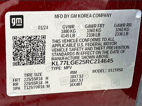 Used 2024 Chevrolet Trax RS FWD image 30
