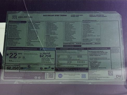 New 2026 Buick Enclave Sport Touring w/ Power Package image 20