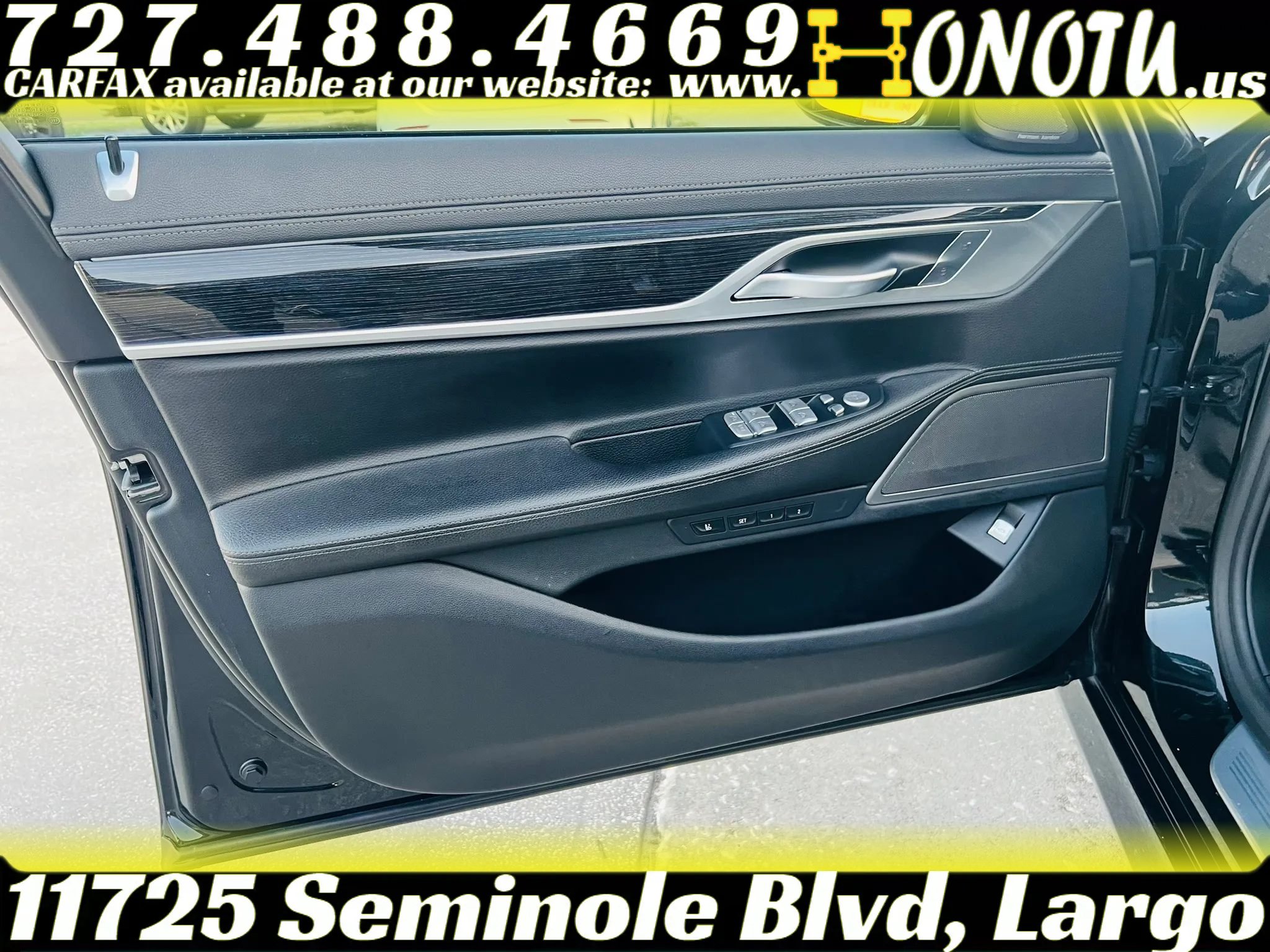 Used 2019 BMW 740i w/ M Sport Package RWD image 11