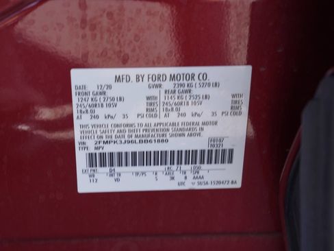 Used 2020 Ford Edge SEL w/ Convenience Package FWD image 7
