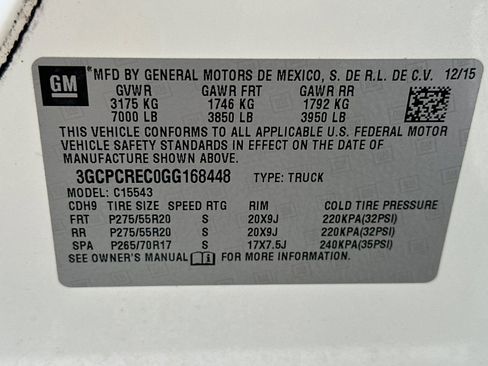 Used 2016 Chevrolet Silverado 1500 LT w/ All Star Edition RWD image 38