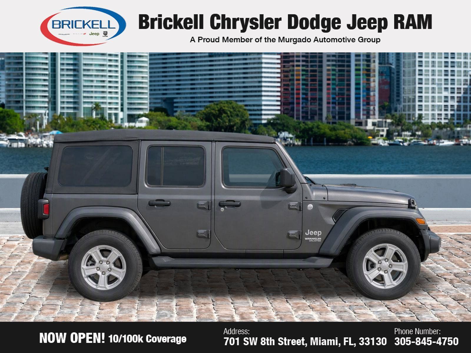 Used 2018 Jeep Wrangler Unlimited Sport S AWD/4WD image 8