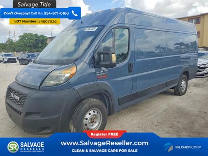 Used 2021 RAM ProMaster 3500