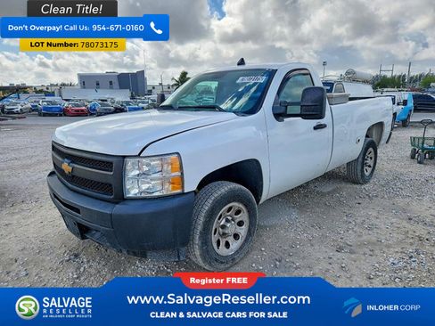 Used 2013 Chevrolet Silverado 1500 W/T RWD image 1