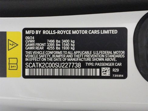 New 2025 Rolls-Royce Spectre w/ Spectre Launch Package image 19