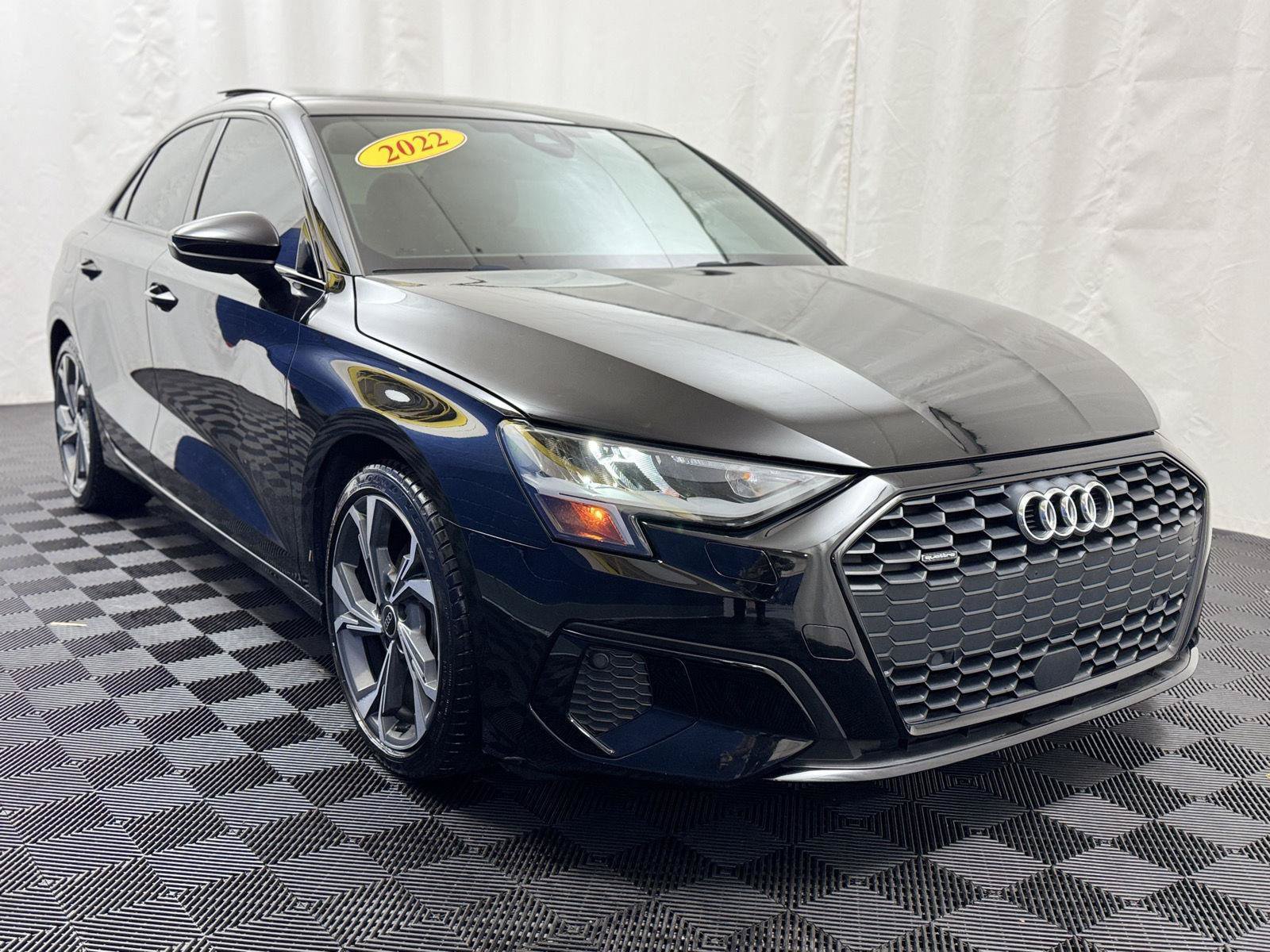Used 2022 Audi A3 2.0T Premium w/ Black Optic Sport Package AWD/4WD image 14