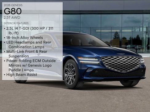 New 2026 Genesis G80 2.5T image 3
