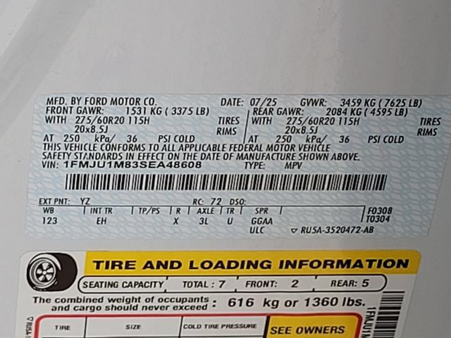 Certified 2025 Ford Expedition Platinum AWD/4WD image 16