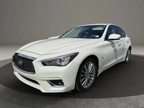 Used 2019 INFINITI Q50 Luxe w/ Essential Package (3.0T Luxe) AWD/4WD image 1