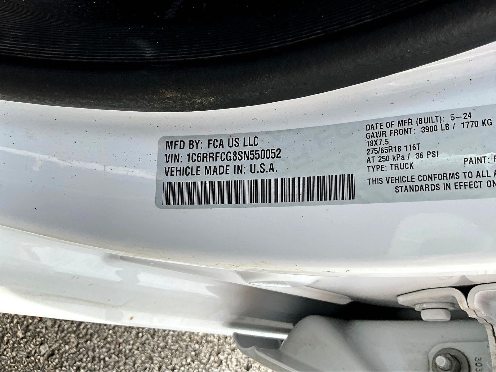Used 2025 RAM 1500 Tradesman AWD/4WD image 17