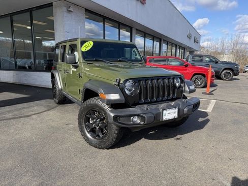 Used 2021 Jeep Wrangler Unlimited Sport image 3