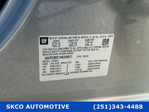 Used 2017 Chevrolet Silverado 1500 LT w/ Texas Edition image 28