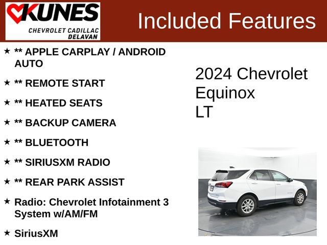 Used 2024 Chevrolet Equinox LT AWD/4WD image 3