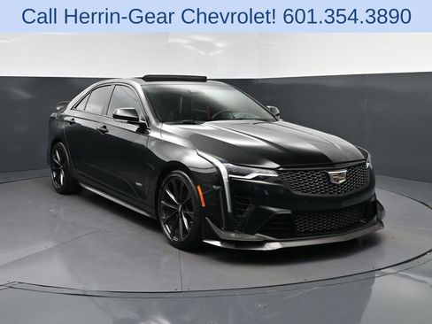 Used 2022 Cadillac CT4 V Blackwing w/ Carbon Fiber 1 Package RWD image 9