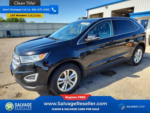Used 2017 Ford Edge SEL w/ Canadian Touring Package AWD/4WD image 1