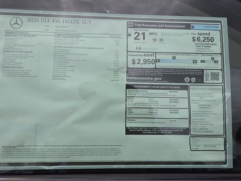 New 2026 Mercedes-Benz GLE 450 4MATIC image 18
