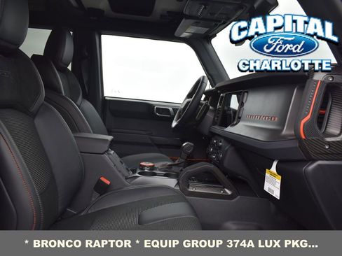 New 2025 Ford Bronco Raptor w/ Interior Carbon Fiber Pack image 14