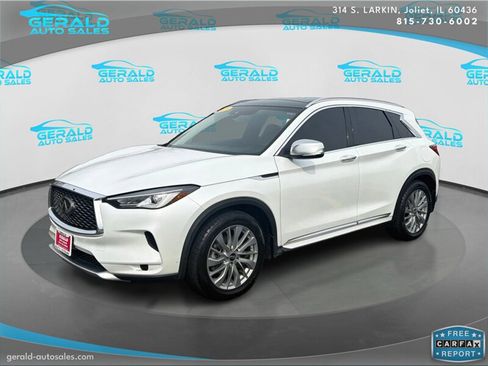 Used 2023 INFINITI QX50 Luxe w/ Accent Package AWD/4WD image 1