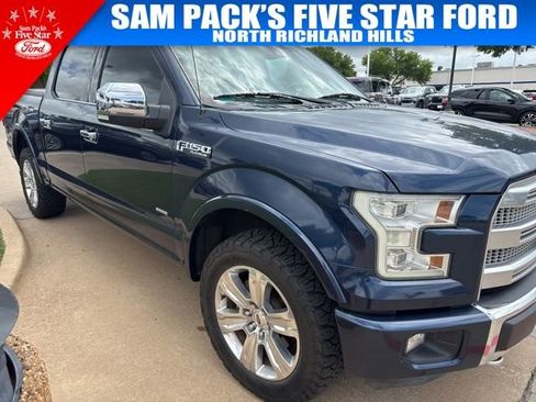 Used 2015 Ford F150 Platinum w/ Equipment Group 701A Luxury image 2
