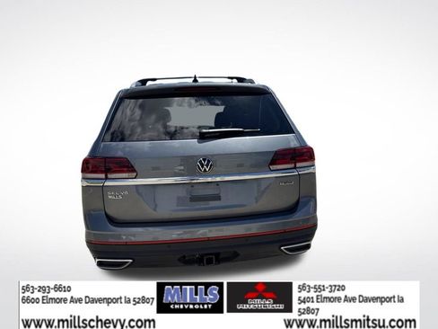 Used 2021 Volkswagen Atlas SEL AWD/4WD image 4