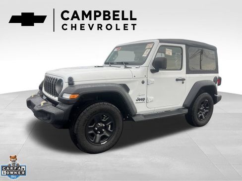 Used 2025 Jeep Wrangler Sport AWD/4WD image 1