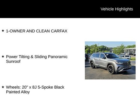 Used 2022 Volkswagen Atlas SE AWD/4WD image 5