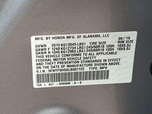 Used 2020 Honda Pilot EX-L image 10