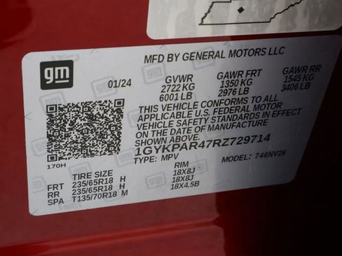 Certified 2024 Cadillac XT6 Luxury FWD image 27