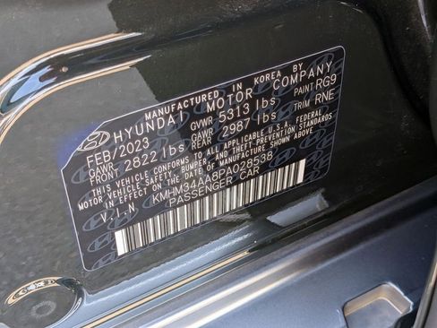 Certified 2023 Hyundai Ioniq 6 SEL image 33