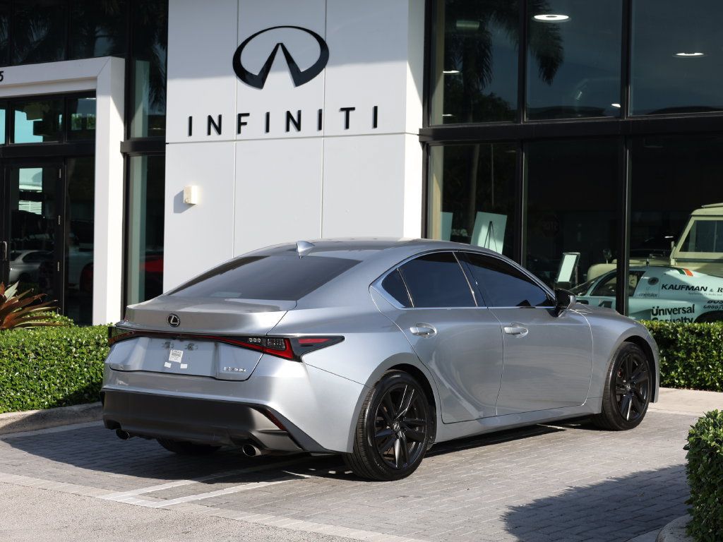Used 2021 Lexus IS 300 w/ Accessory Package RWD image 4