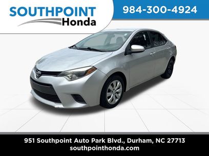 Used 2016 Toyota Corolla LE