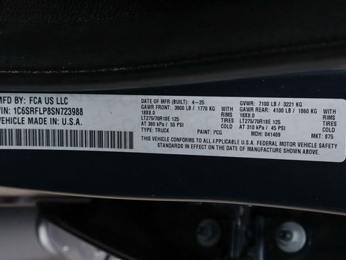 Used 2025 RAM 1500 Rebel w/ Advanced Safety Group II AWD/4WD image 61