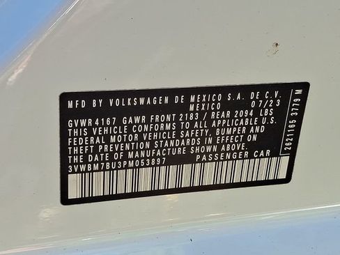 Certified 2023 Volkswagen Jetta Sport FWD image 26