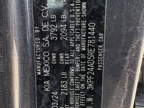 Used 2024 Kia Forte LXS w/ LXS Technology Package FWD image 27