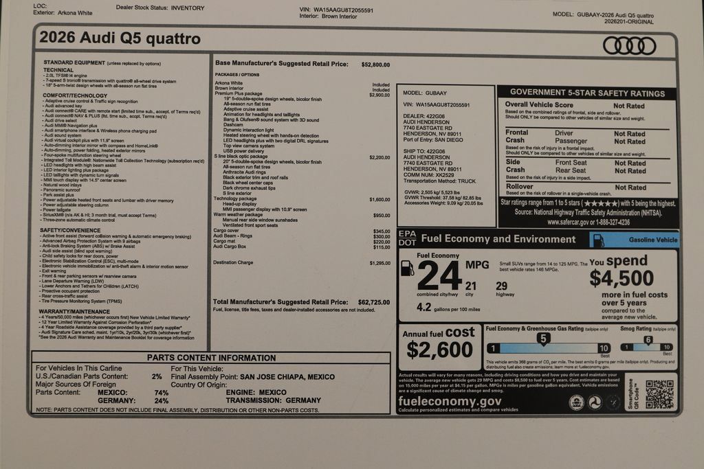 New 2026 Audi Q5 Premium Plus AWD/4WD image 34