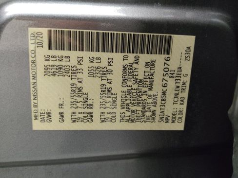 Used 2021 Nissan Rogue SL AWD/4WD image 33