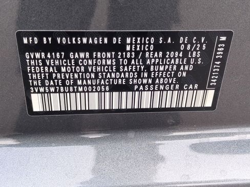 New 2026 Volkswagen Jetta S image 20