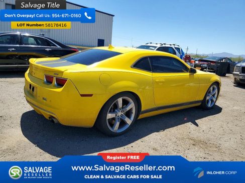 Used 2012 Chevrolet Camaro SS w/ RS Package RWD image 4