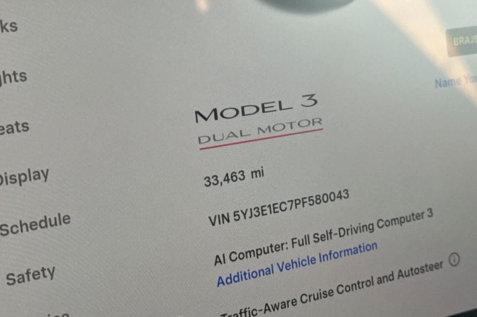 Used 2023 Tesla Model 3 Performance AWD/4WD image 28