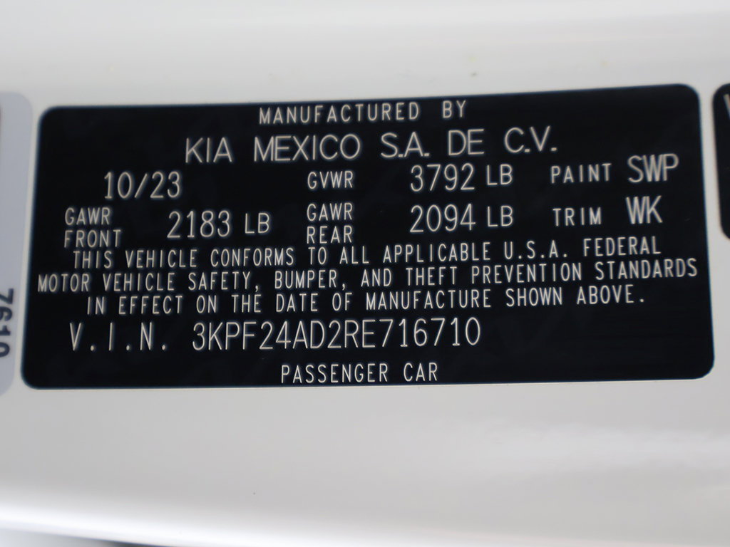Used 2024 Kia Forte LXS w/ LXS Technology Package FWD image 47