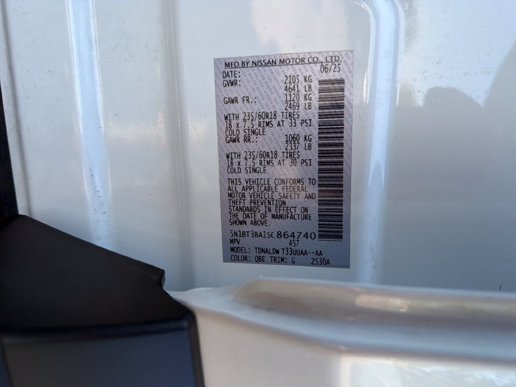 Certified 2025 Nissan Rogue SV w/ SV Premium Package FWD image 33