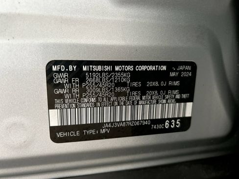 Used 2024 Mitsubishi Outlander SE FWD image 48
