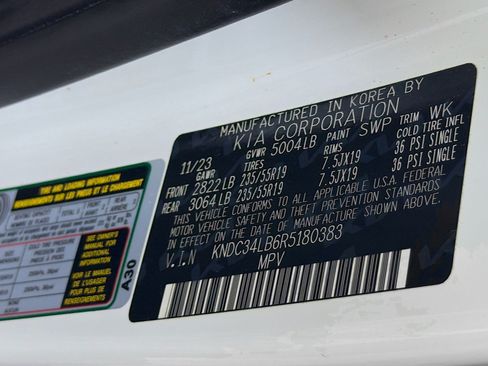 Used 2024 Kia EV6 Light RWD image 12
