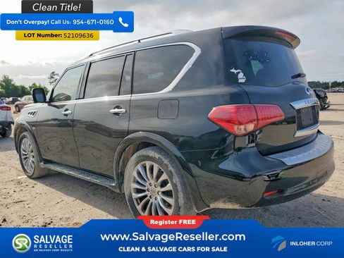 Used 2017 INFINITI QX80 2WD w/ Deluxe Technology Package image 3