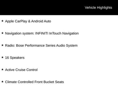 Used 2023 INFINITI QX50 Sensory