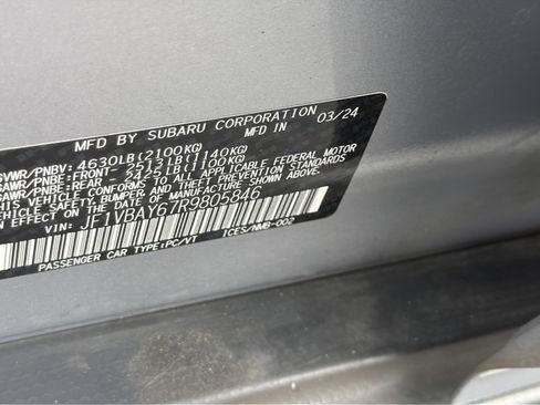 Used 2024 Subaru WRX TR AWD/4WD image 33
