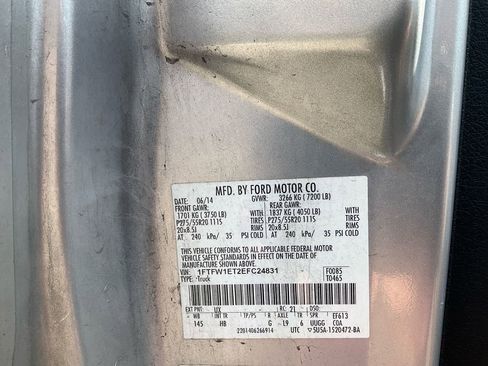 Used 2014 Ford F150 Lariat w/ Equipment Group 502A Luxury image 18