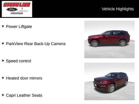 Used 2022 Jeep Grand Cherokee Limited AWD/4WD image 16